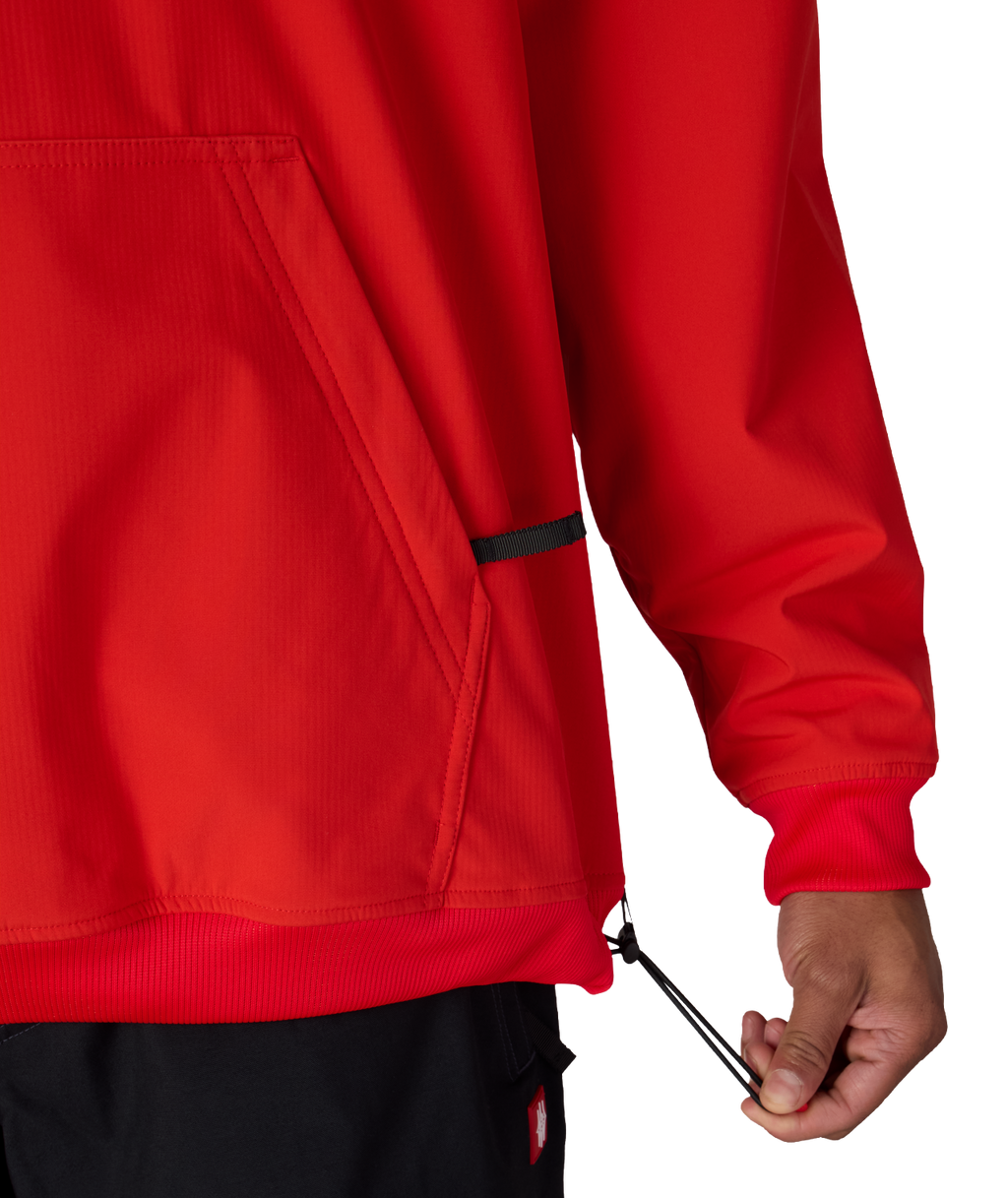 MENS WATERPROOF TEAM HOODY - SOLAR
