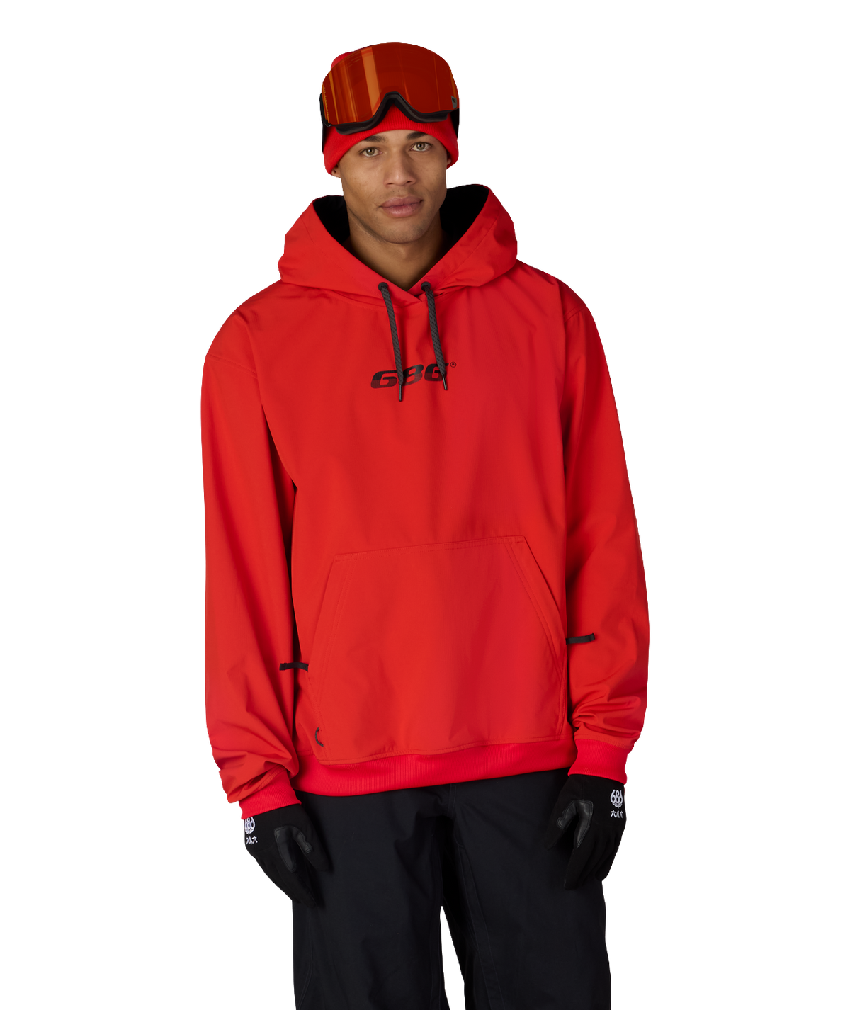 MENS WATERPROOF TEAM HOODY - SOLAR