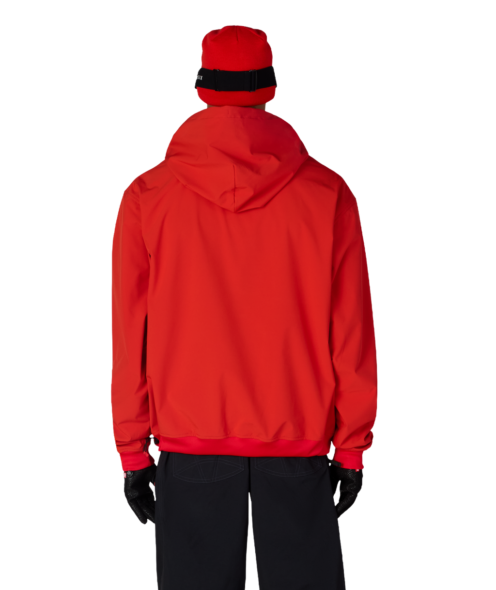 MENS WATERPROOF TEAM HOODY - SOLAR