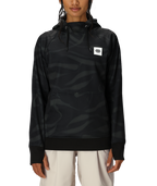 Women's Bonded Fleece Pullover Hoody - BLACK VAPORS