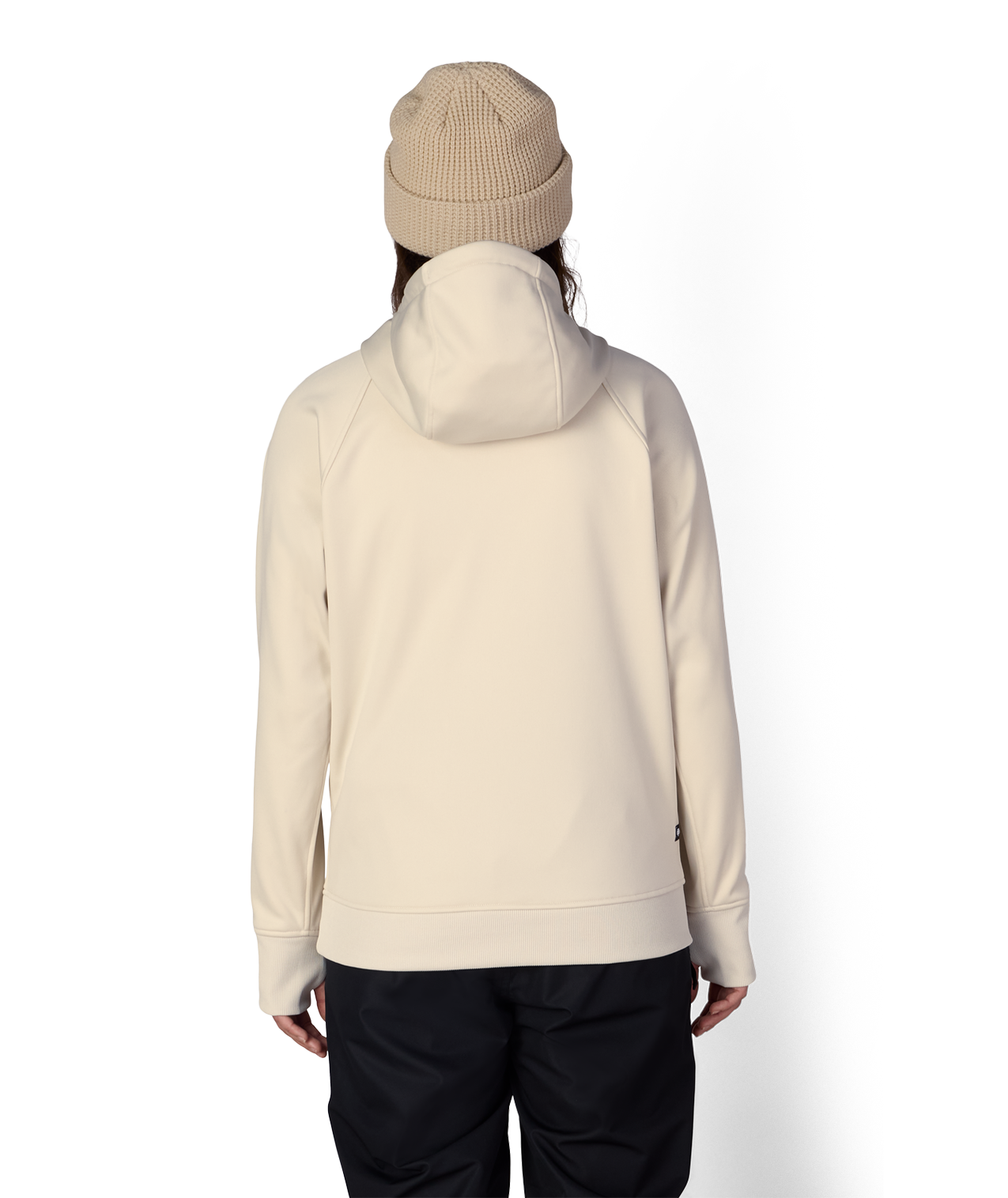 Women's Bonded Fleece Pullover Hoody - LIMESTONE PRINT