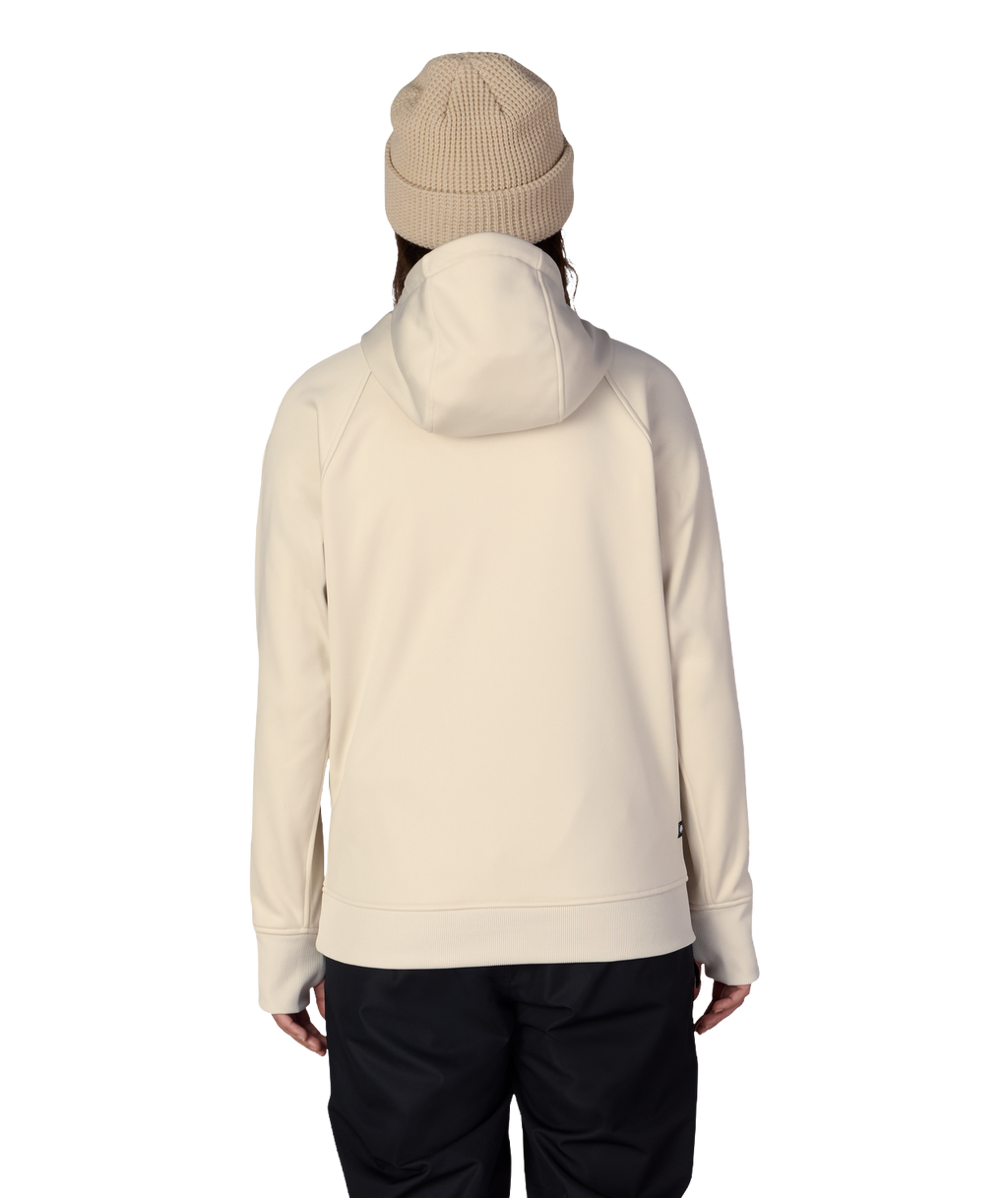 Women's Bonded Fleece Pullover Hoody - LIMESTONE PRINT