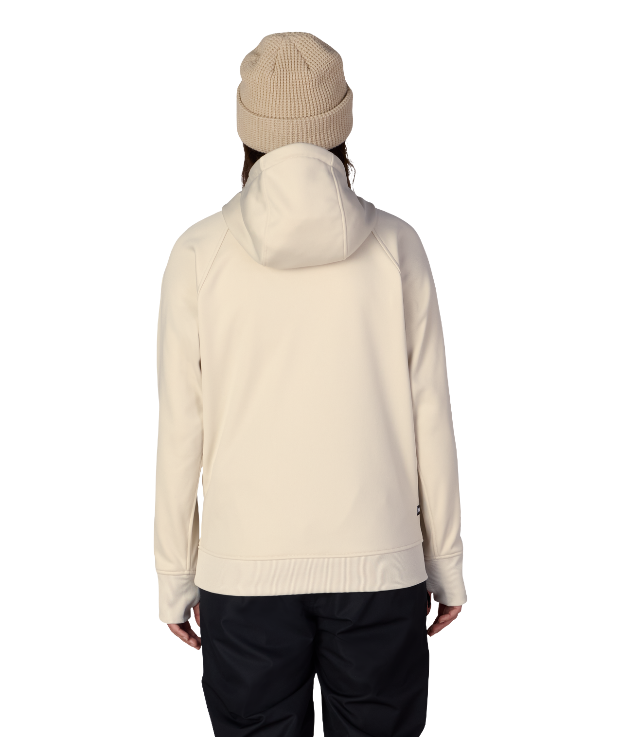 Women's Bonded Fleece Pullover Hoody - LIMESTONE PRINT