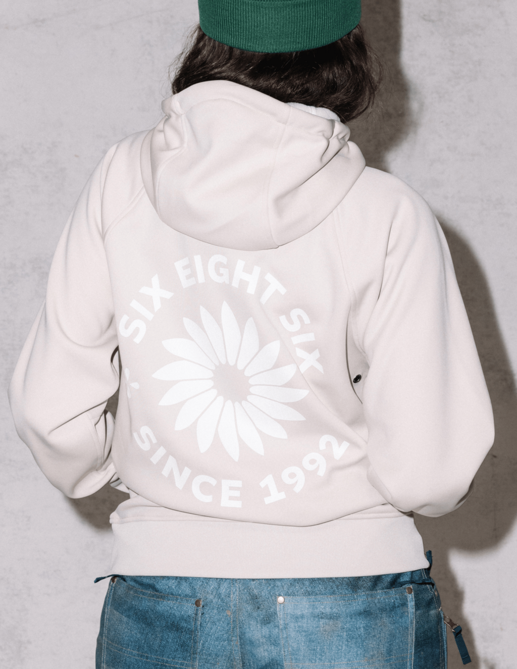 Women's Bonded Fleece Pullover Hoody - LIMESTONE