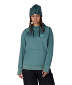 Women's Bonded Fleece Pullover Hoody - PALE FIRN
