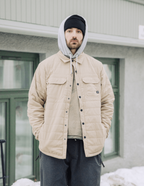 Men's Thermaldry Merino Lined Shacket - PUTTY