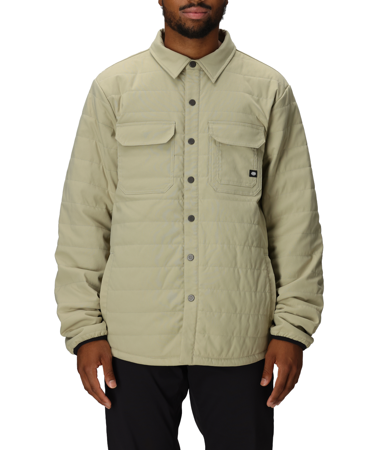 Men's Thermaldry Merino Lined Shacket - PUTTY