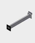 Polar Slatwall 12" Straight Arm w Logo - 2 Pack - ASSORTED