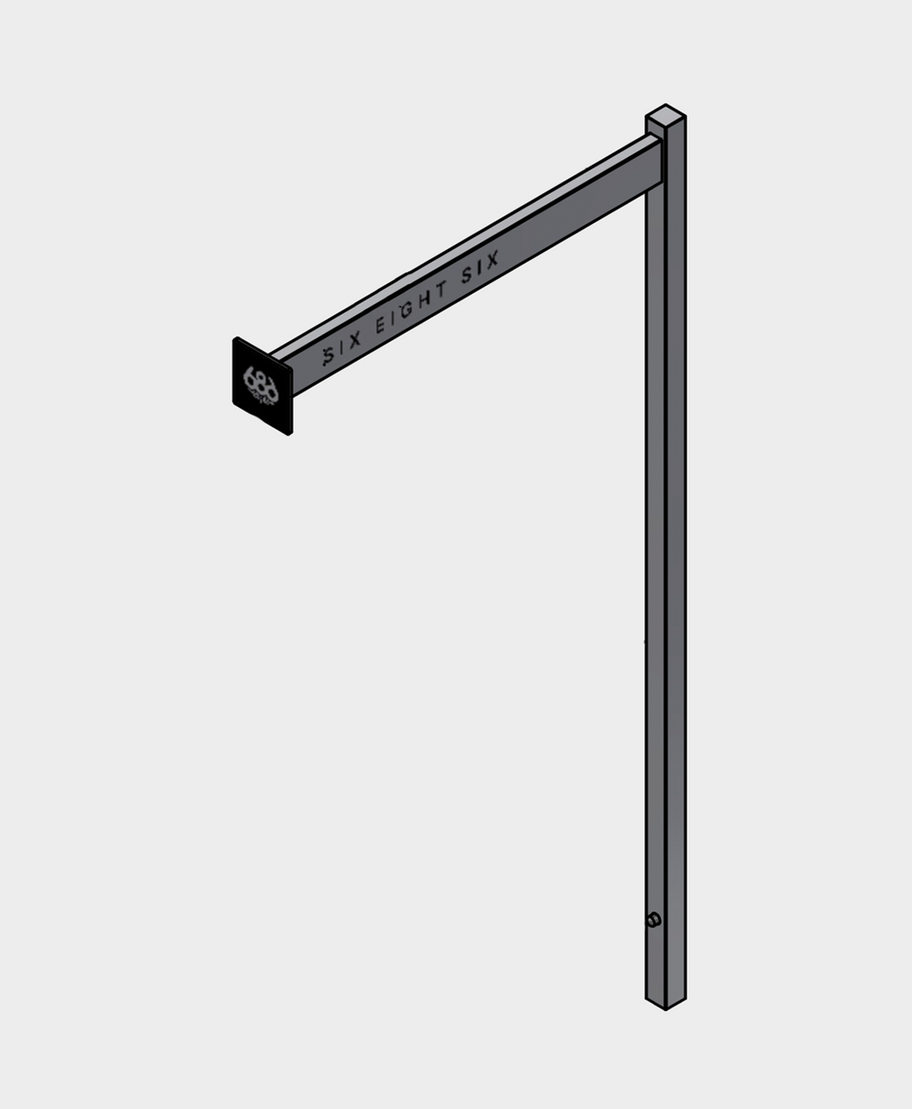 Polar 4-Way 12" Straight Arm w Logo - 4 Pack - ASSORTED