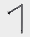 Polar 4-Way 12" Straight Arm w Logo - 4 Pack - ASSORTED