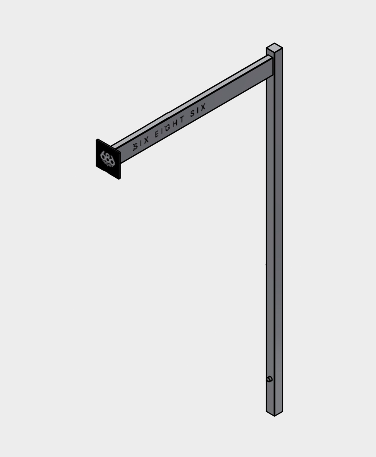 Polar 4-Way 12" Straight Arm w Logo - 4 Pack - ASSORTED