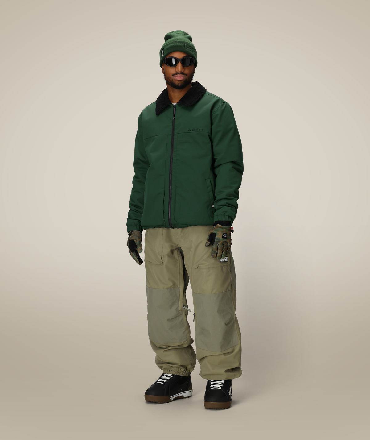 MENS CAIM INSULATED JACKET - MOSS GREEN