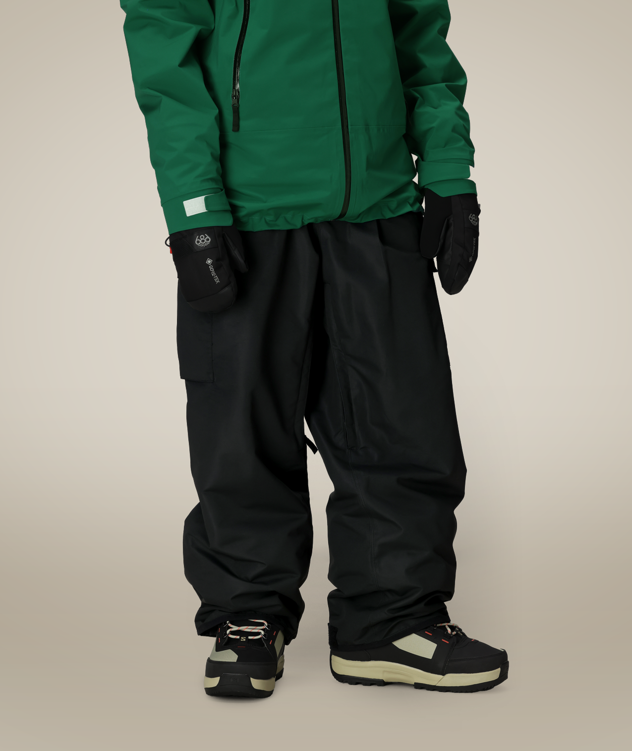 ESSOX™ CARGO PANT - BLACK