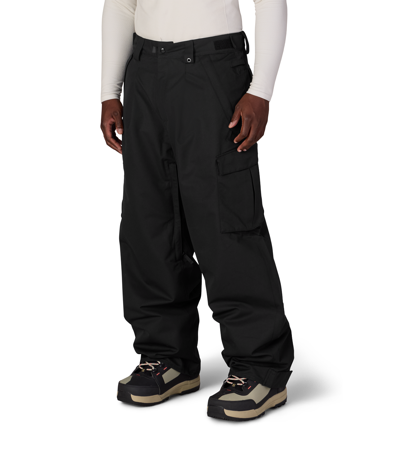 ESSOX™ CARGO PANT - BLACK