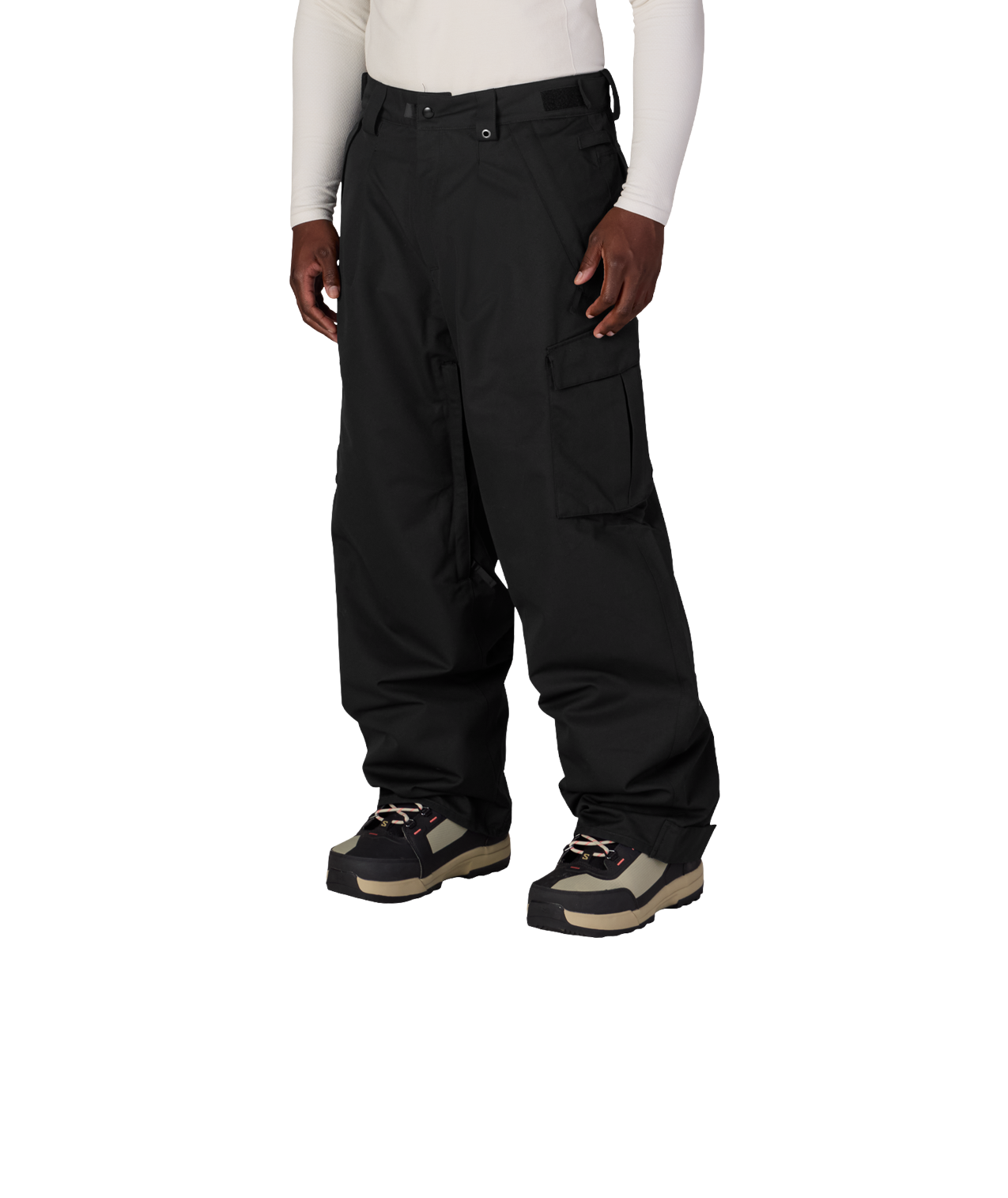 ESSOX™ CARGO PANT - BLACK
