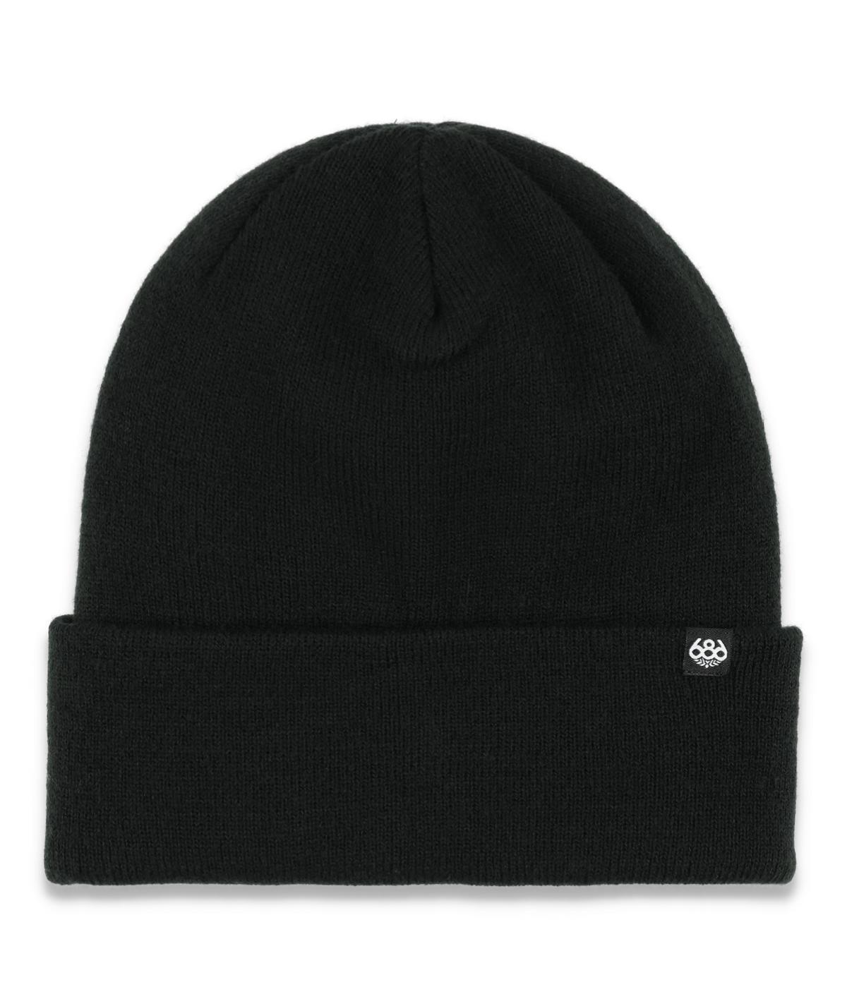 686 STANDARD ROLL UP BEANIE - BLACK