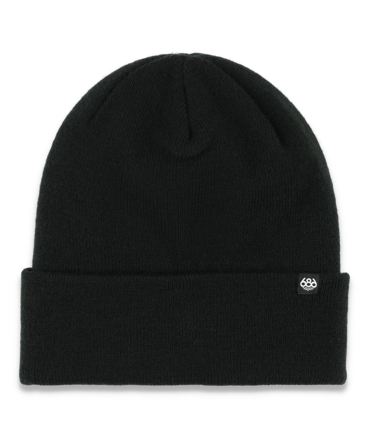 686 STANDARD ROLL UP BEANIE - BLACK