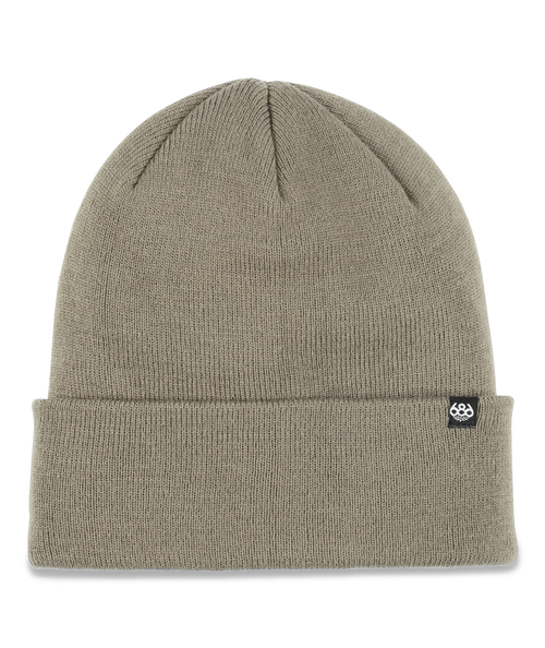 686 STANDARD ROLL UP BEANIE - CHARCOAL