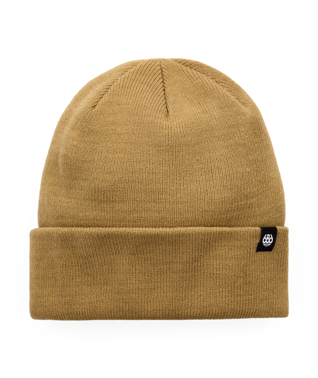 686 STANDARD ROLL UP BEANIE - KHAKI