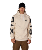 MENS BONDED FLEECE HOODY - LIMESTONE