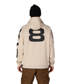 MENS BONDED FLEECE HOODY - LIMESTONE