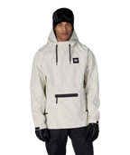 MENS WATERPROOF HYPERCHROMIC PULLOVER HOODY - LIMESTONE FRACTURE