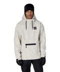 MENS WATERPROOF HYPERCHROMIC PULLOVER HOODY - LIMESTONE FRACTURE