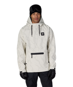MENS WATERPROOF HYPERCHROMIC PULLOVER HOODY - LIMESTONE FRACTURE