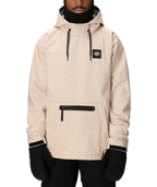 MENS WATERPROOF HYPERCHROMIC PULLOVER HOODY - SMOKEY PINK HAZE