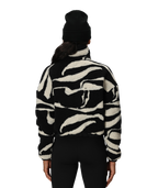 WOMENS OUTPOST SHERPA JACKET - BLACK VAPORS