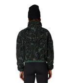 WOMENS OUTPOST SHERPA JACKET - MOSS GREEN SCRATCH CAMO