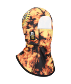 ALPHA HINGED BALACLAVA - SUBLIME ORANGE TIE DYE