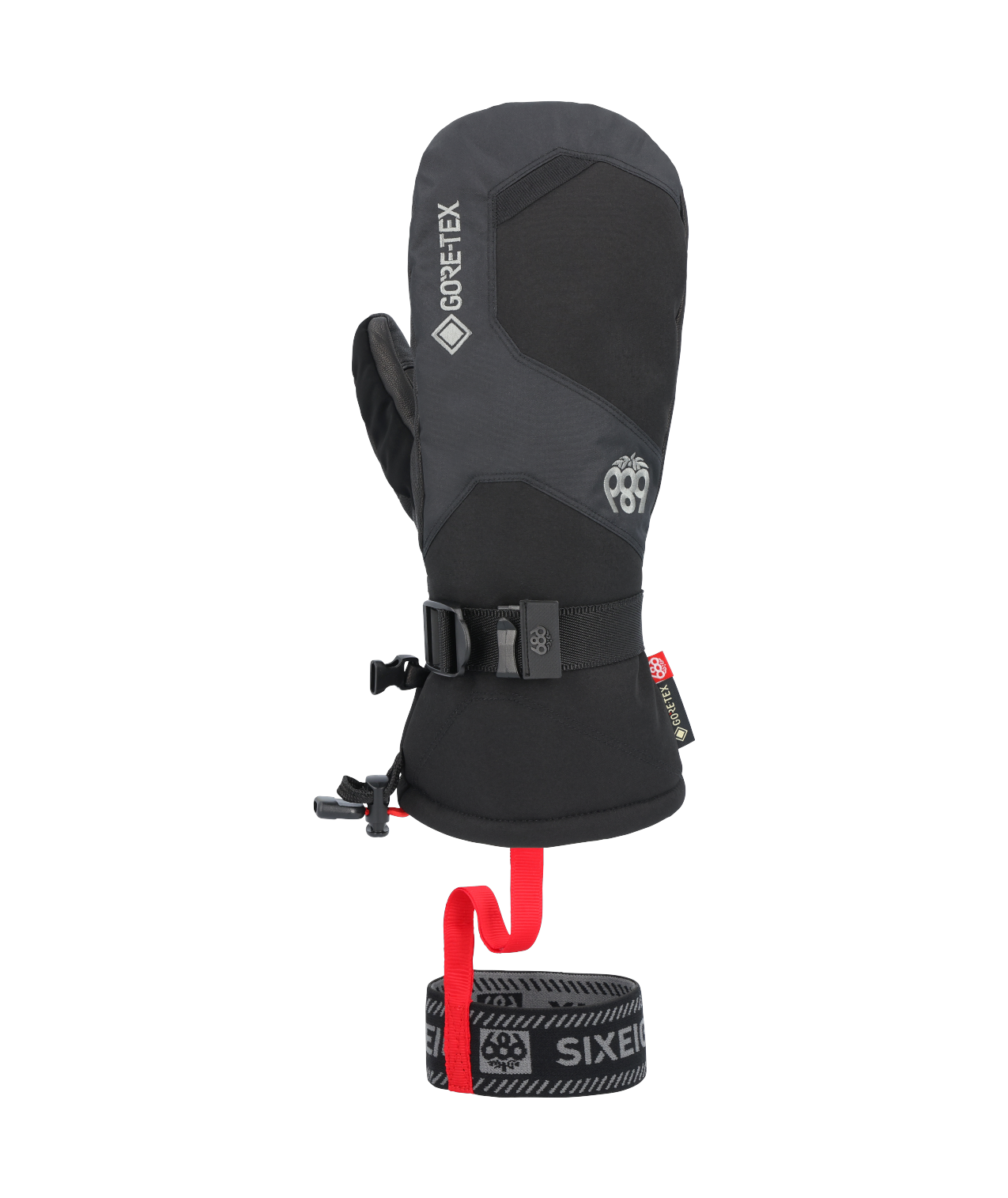 686 MENS GORE-TEX LEATHER LINEAR™ MITT - BLACK