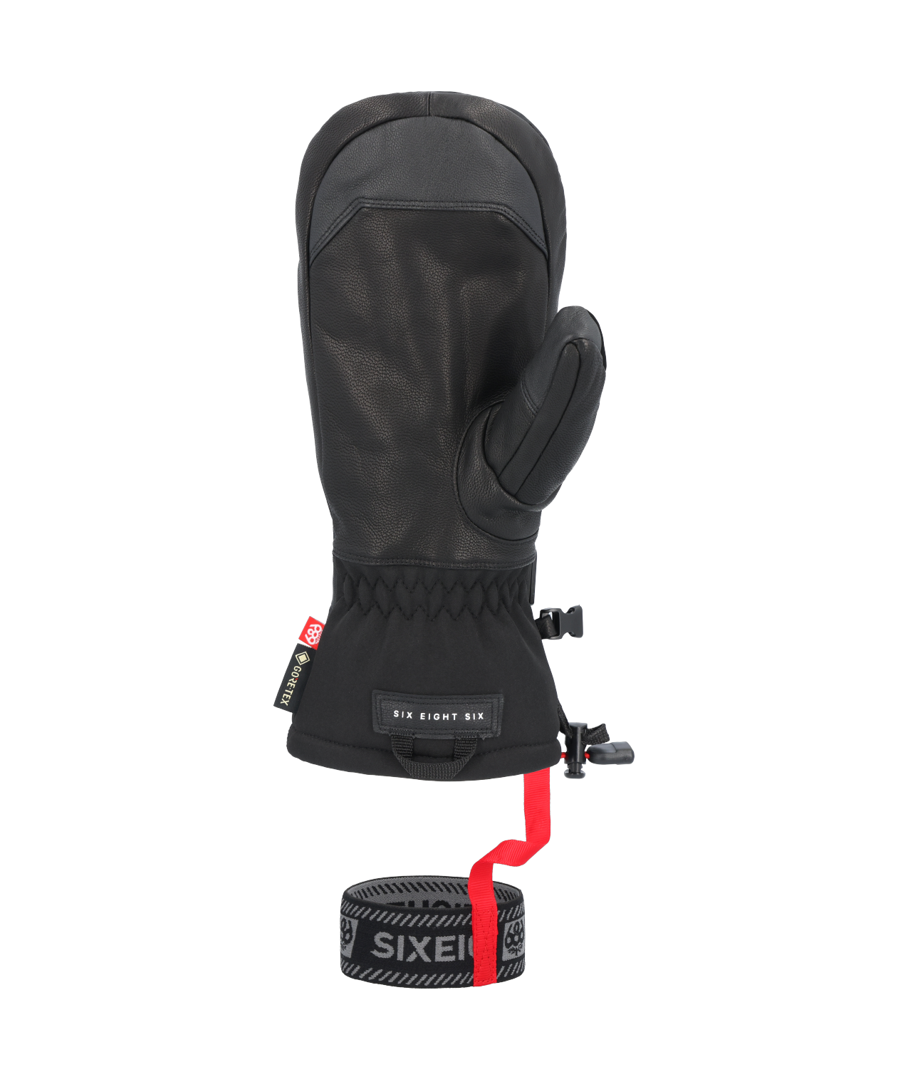 686 MENS GORE-TEX LEATHER LINEAR™ MITT - BLACK