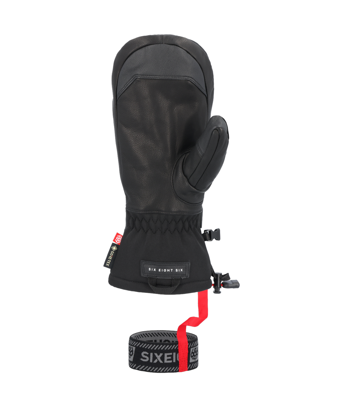 686 MENS GORE-TEX LEATHER LINEAR™ MITT - BLACK