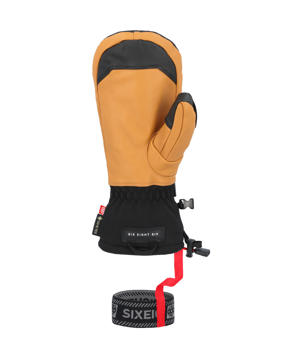 686 MENS GORE-TEX LEATHER LINEAR™ MITT - NATURAL