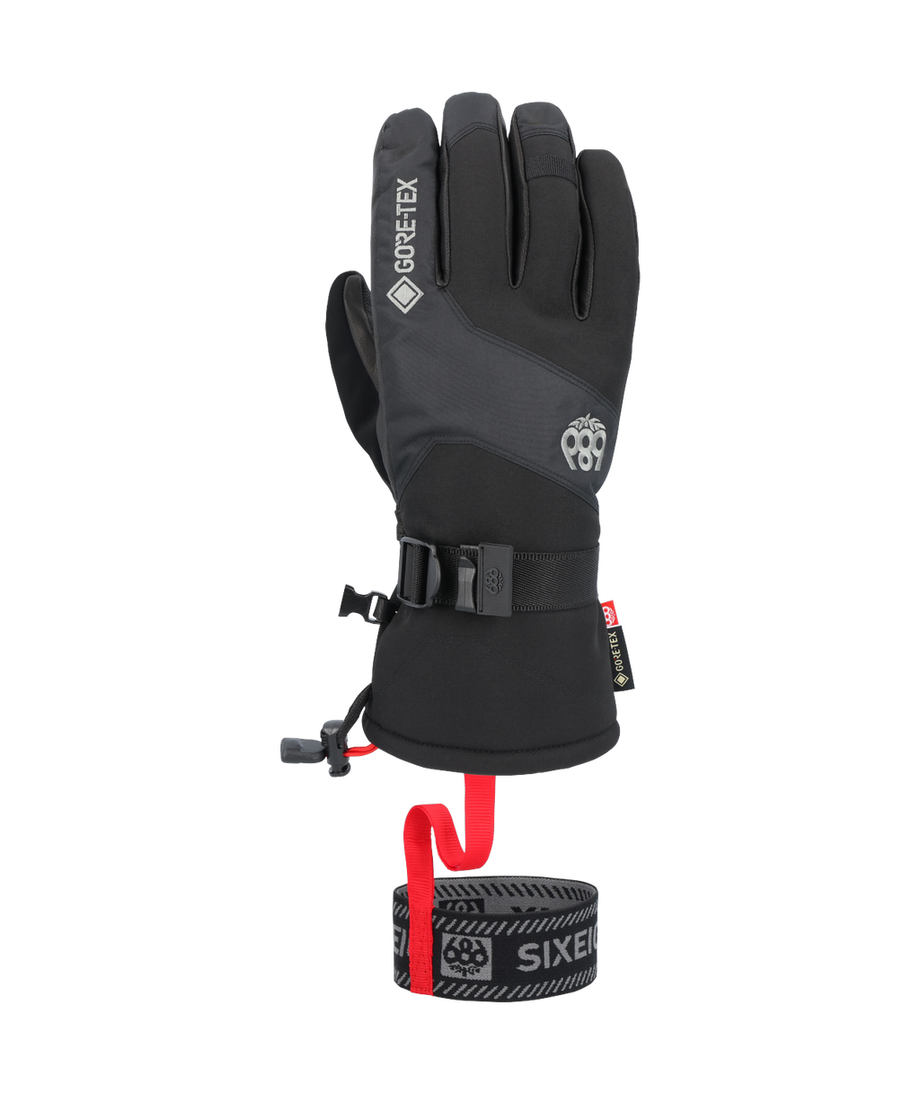 686 MENS GORE-TEX LEATHER LINEAR™ GLOVE - BLACK