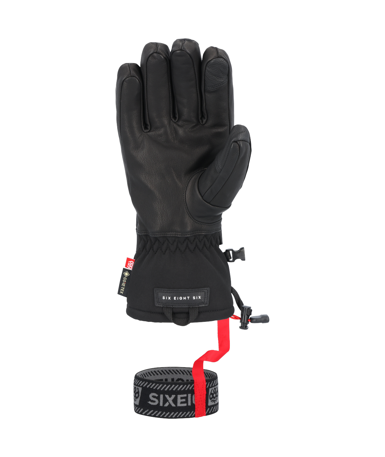 686 MENS GORE-TEX LEATHER LINEAR™ GLOVE - BLACK