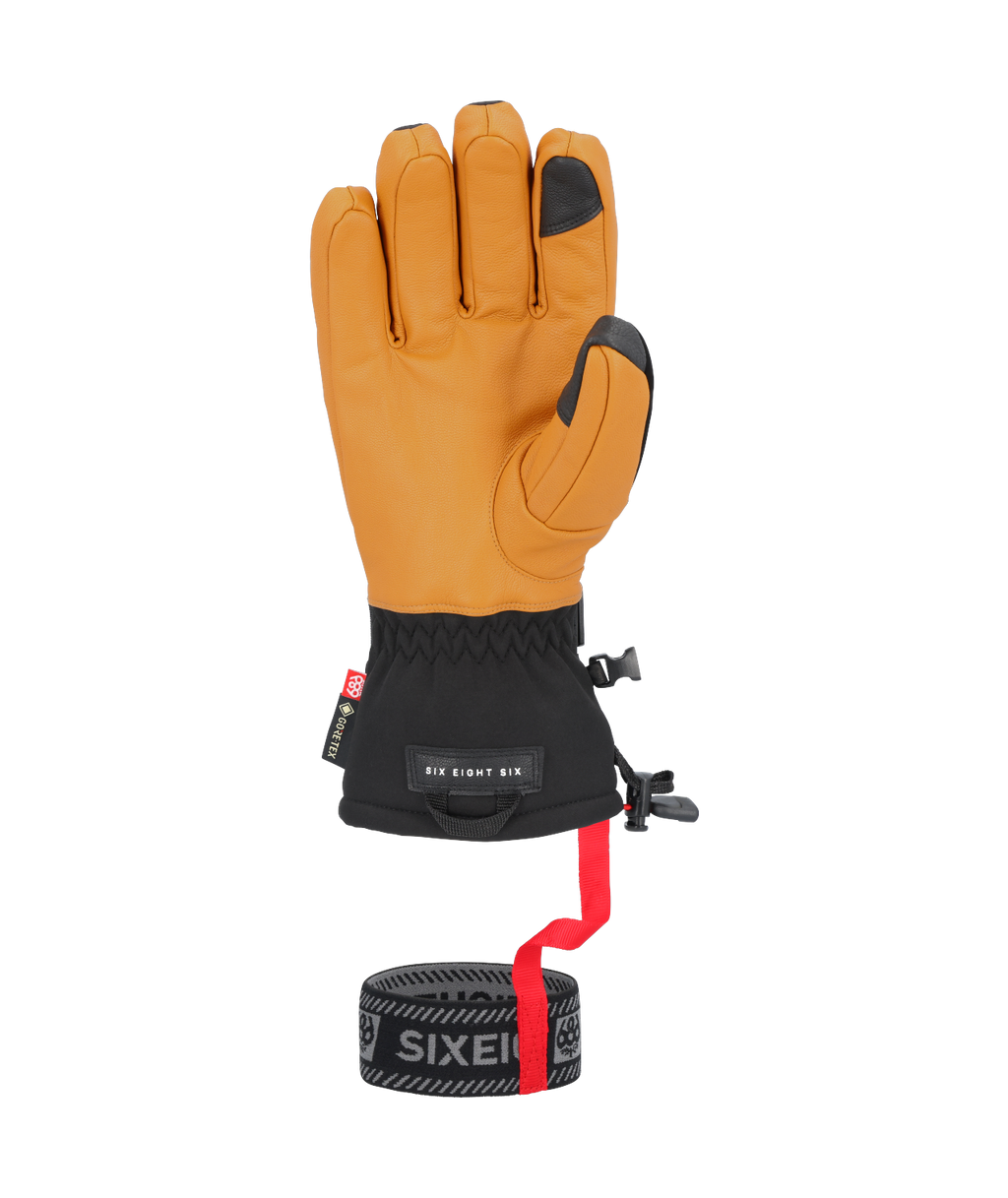 686 MENS GORE-TEX LEATHER LINEAR™ GLOVE - NATURAL