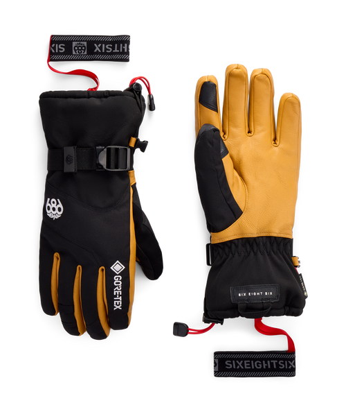 686 MENS GORE-TEX LEATHER LINEAR™ GLOVE - NATURAL
