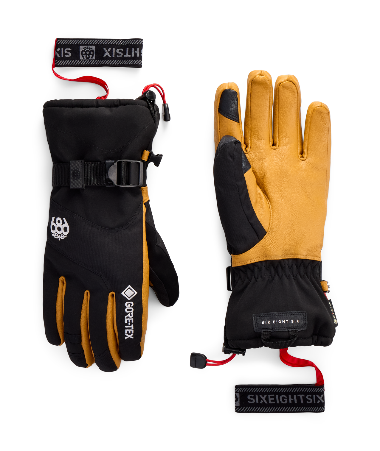 686 MENS GORE-TEX LEATHER LINEAR™ GLOVE - NATURAL