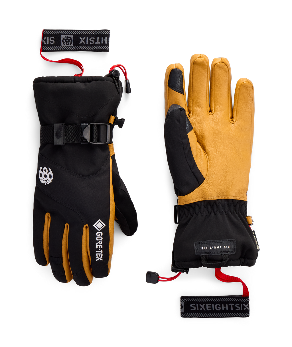686 MENS GORE-TEX LEATHER LINEAR™ GLOVE - NATURAL