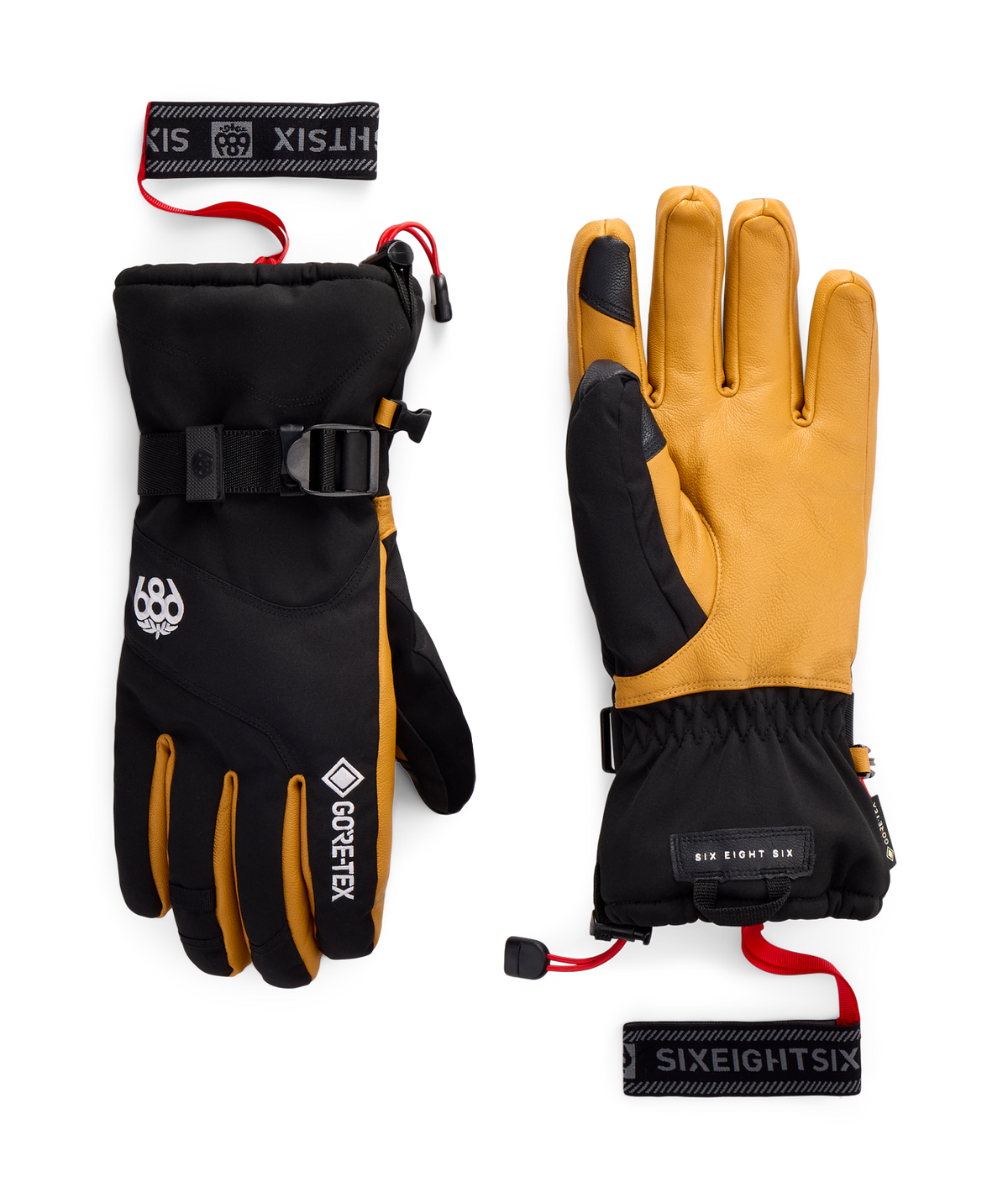 686 MENS GORE-TEX LEATHER LINEAR™ GLOVE - NATURAL
