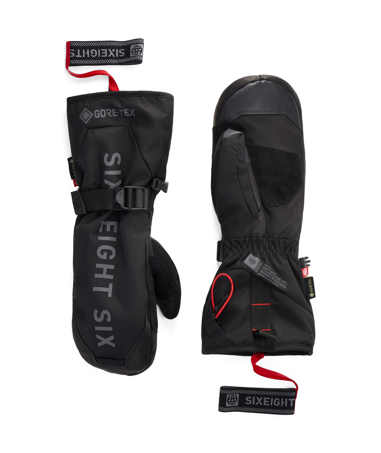 MENS GORE-TEX LEATHER DEEP DAYS™ MITT - BLACK