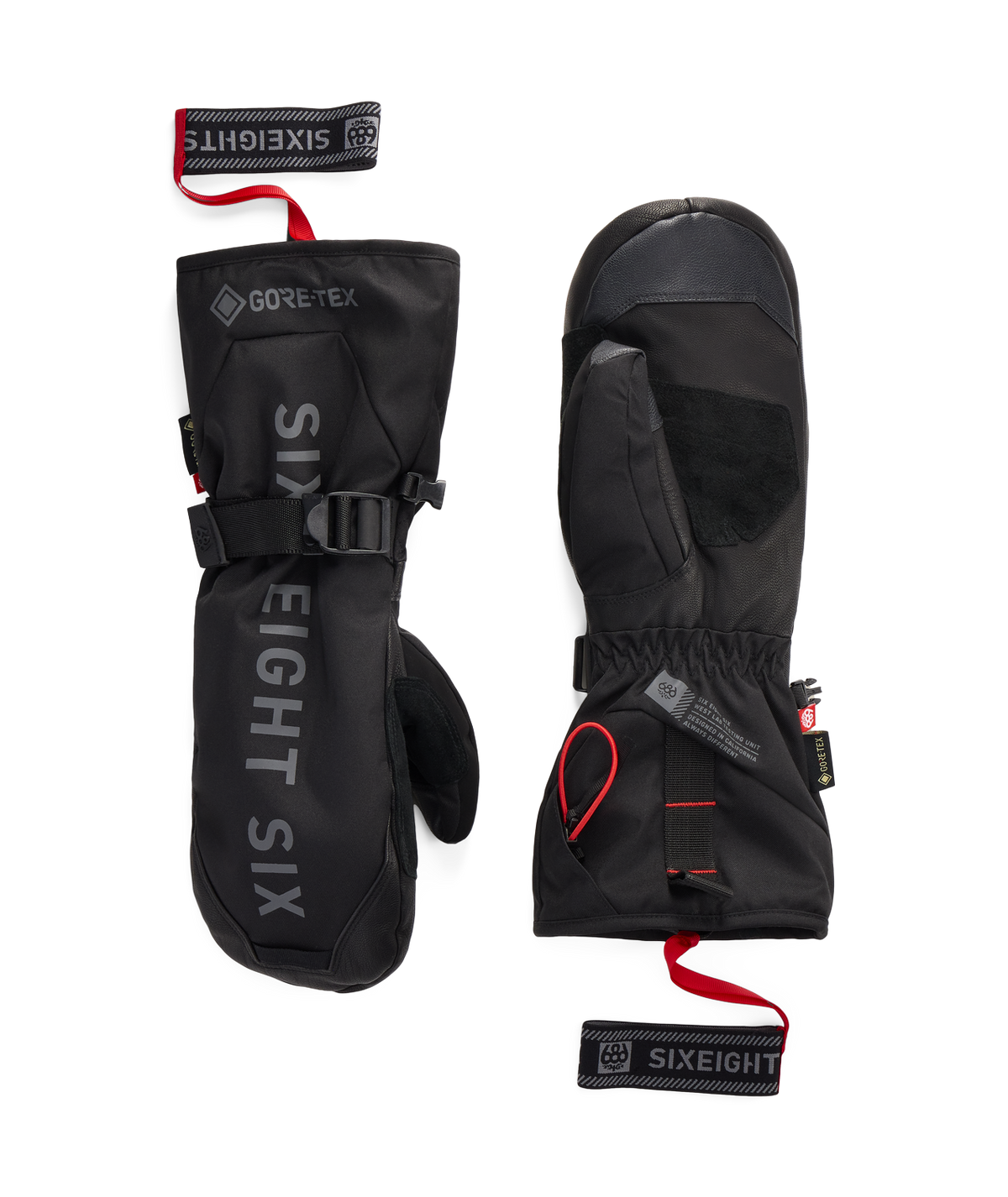 MENS GORE-TEX LEATHER DEEP DAYS™ MITT - BLACK