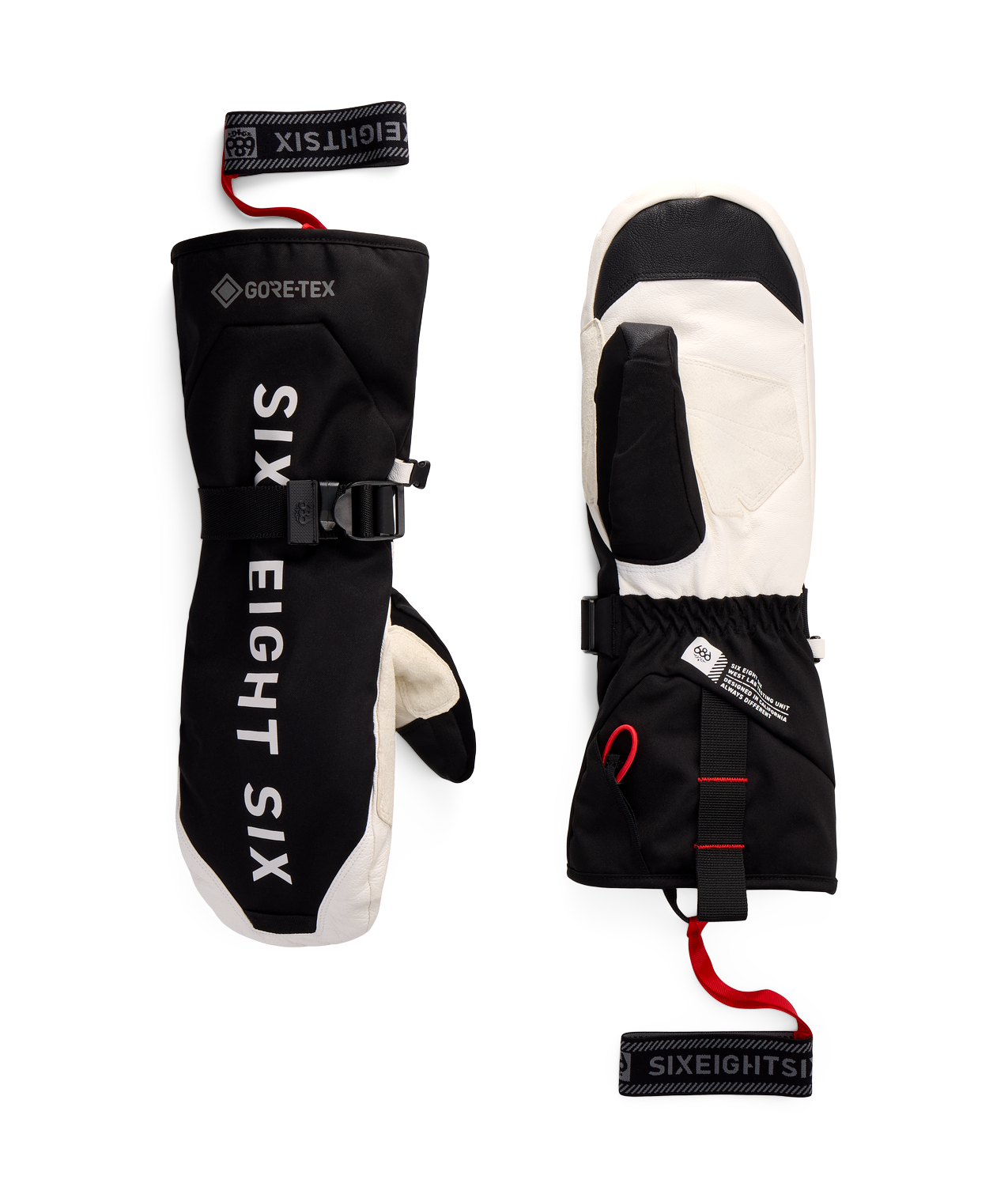 MENS GORE-TEX LEATHER DEEP DAYS™ MITT - WHITE