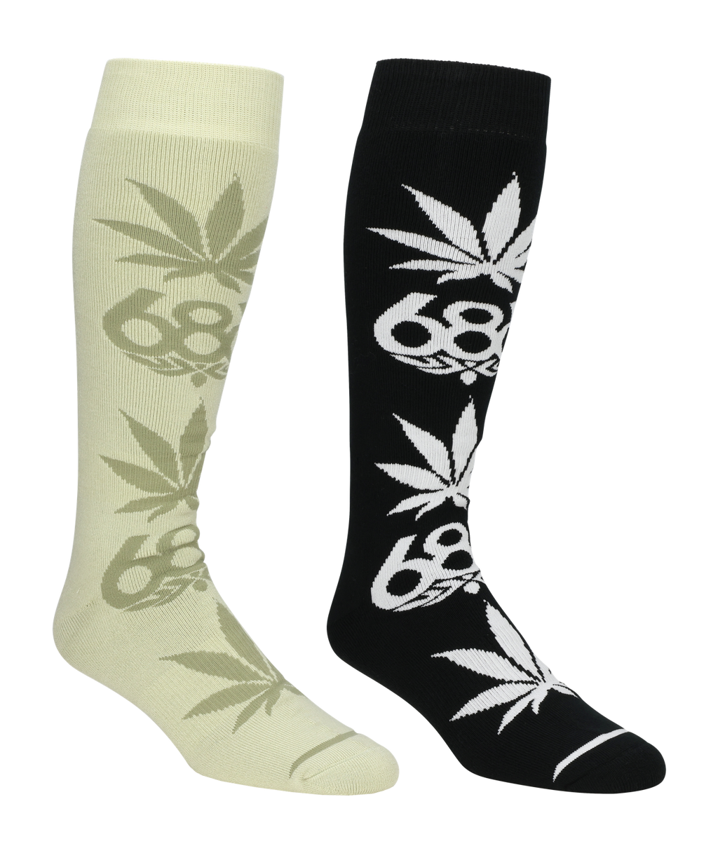 686 HUF SOCKS - 2 PACK - MULTI