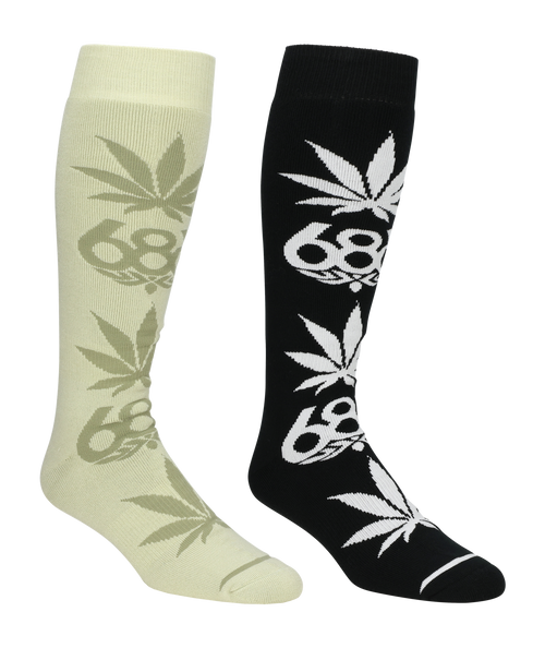 686 HUF SOCKS - 2 PACK - MULTI