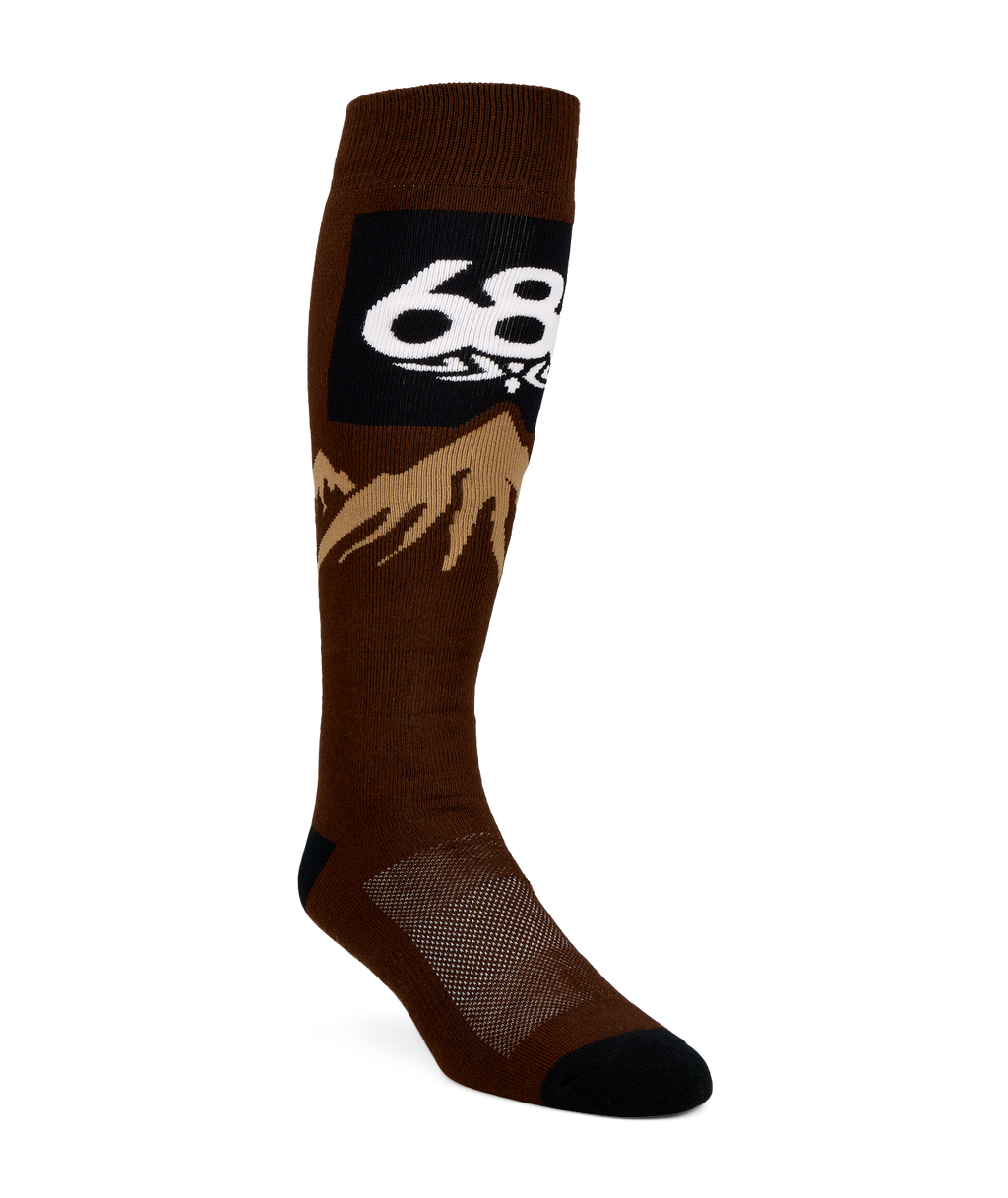 686 MENS SNOW CAPS SOCKS - 3 PACK - ASSORTED 2