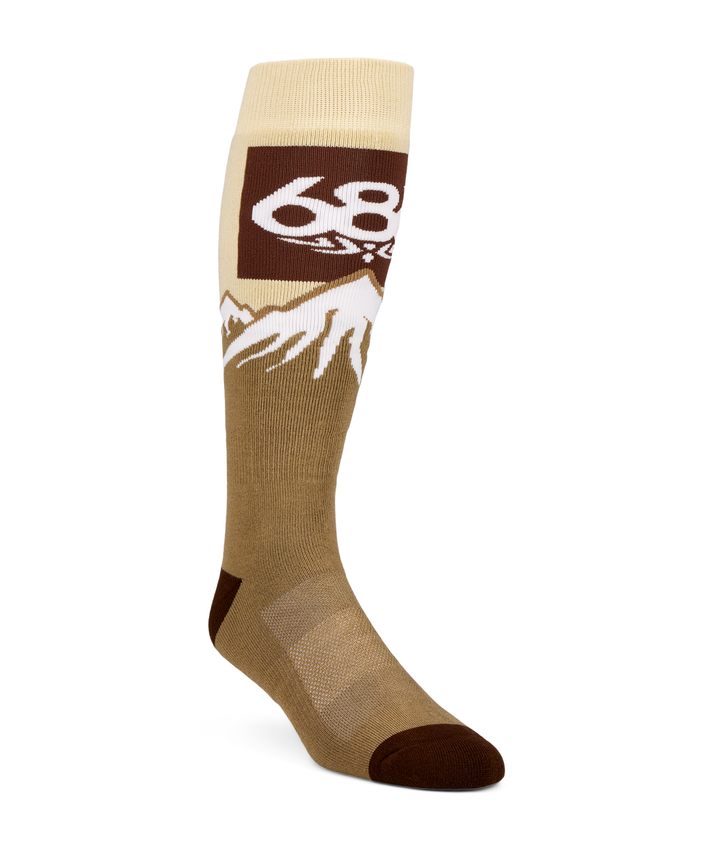 686 MENS SNOW CAPS SOCKS - 3 PACK - ASSORTED 2